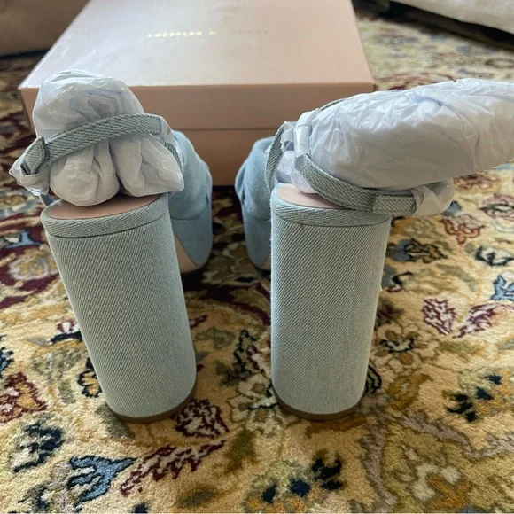 Loeffler Randall Knot Platform Heels - Picture 9 of 13